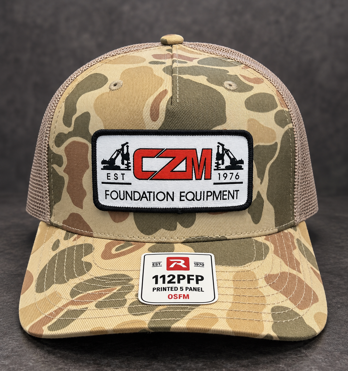 CZM Harvest Duck Camo Mesh Hat