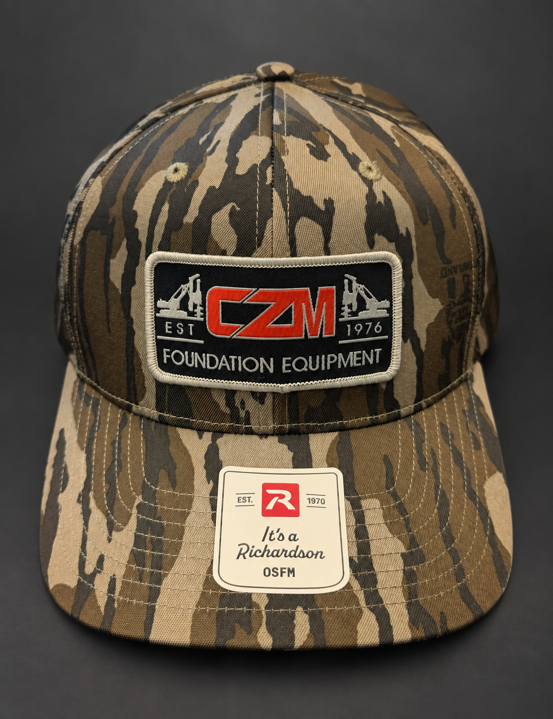 CZM Mossy Oak Camo Hat