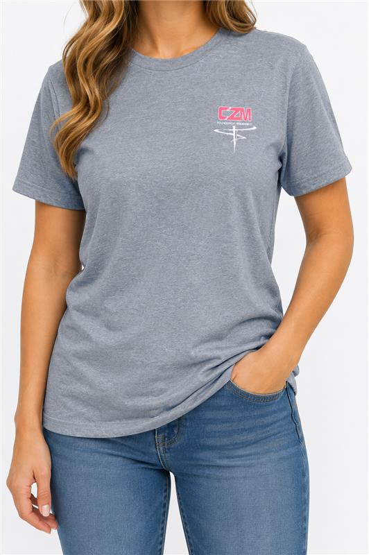 CZM Flint Blue Heather Tee