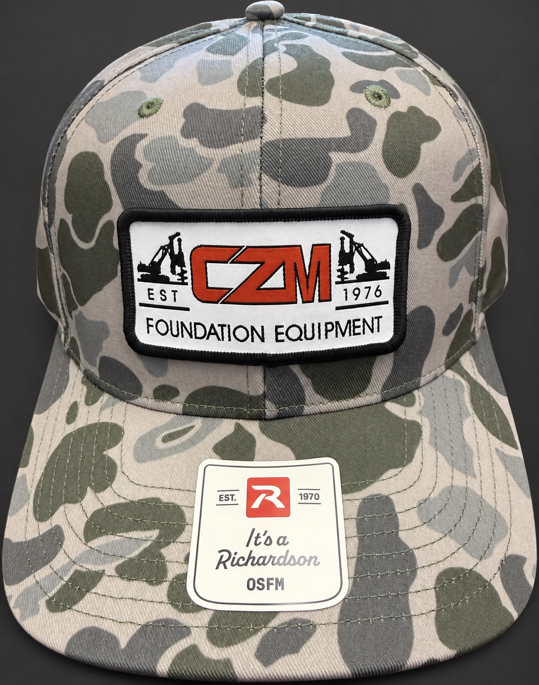 CZM Marsh Duck Camo Hat
