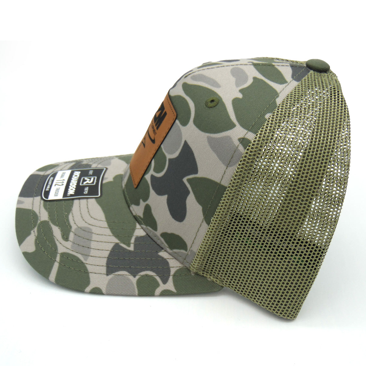 CZM Leather Patch Hat